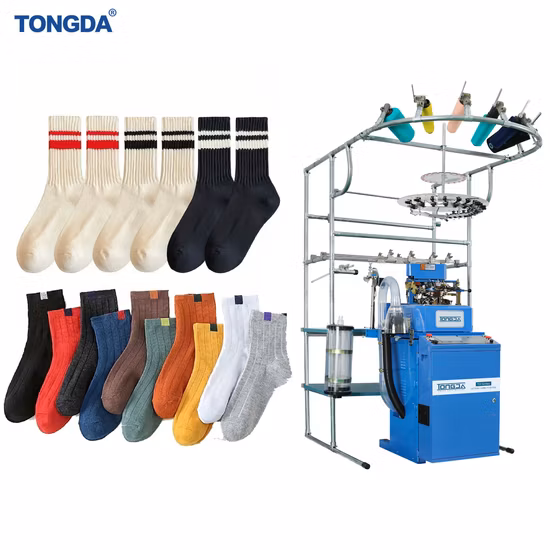 Industrial Plain & Terry Sock Making Machine