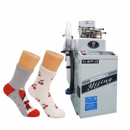 Macchina automatica per calzetteria ad alta velocità Macchina per maglieria per calzini semplici e in spugna